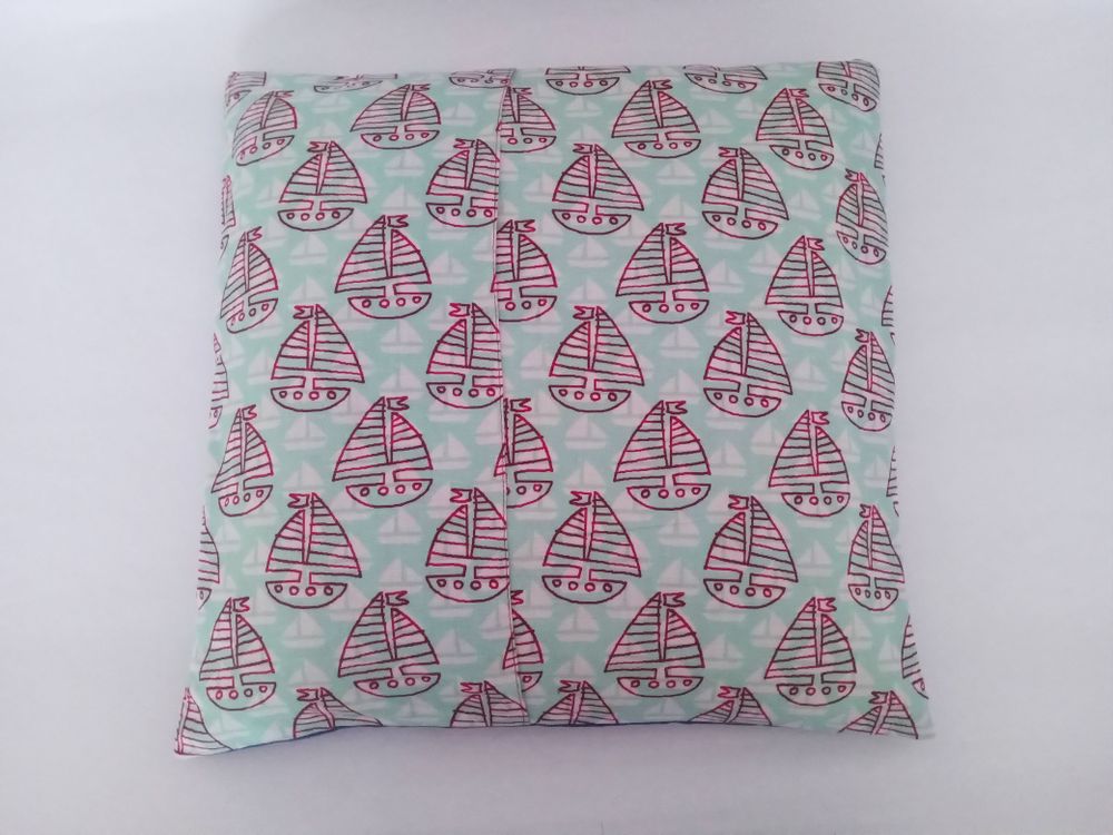 Bathrobes - Pair of square cushions Marinaretto Innamorato - BACIO DEL MARINAIO
