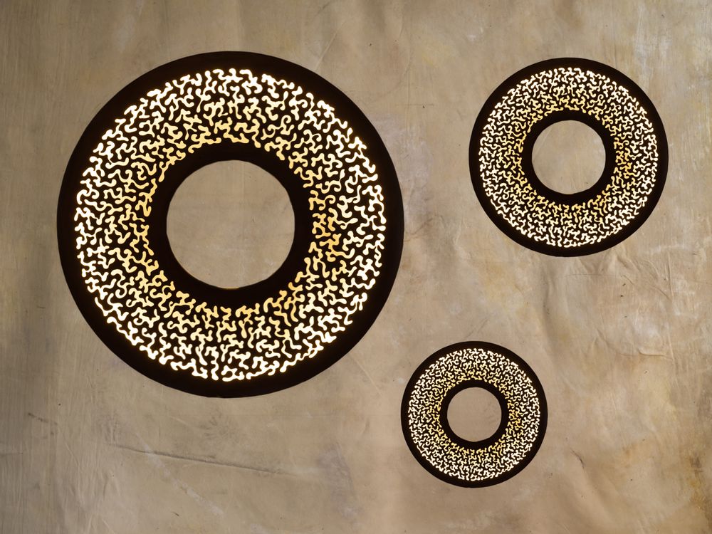 Wall lamps - RONDELLA - ANDREA STAHL METAL ARTIST