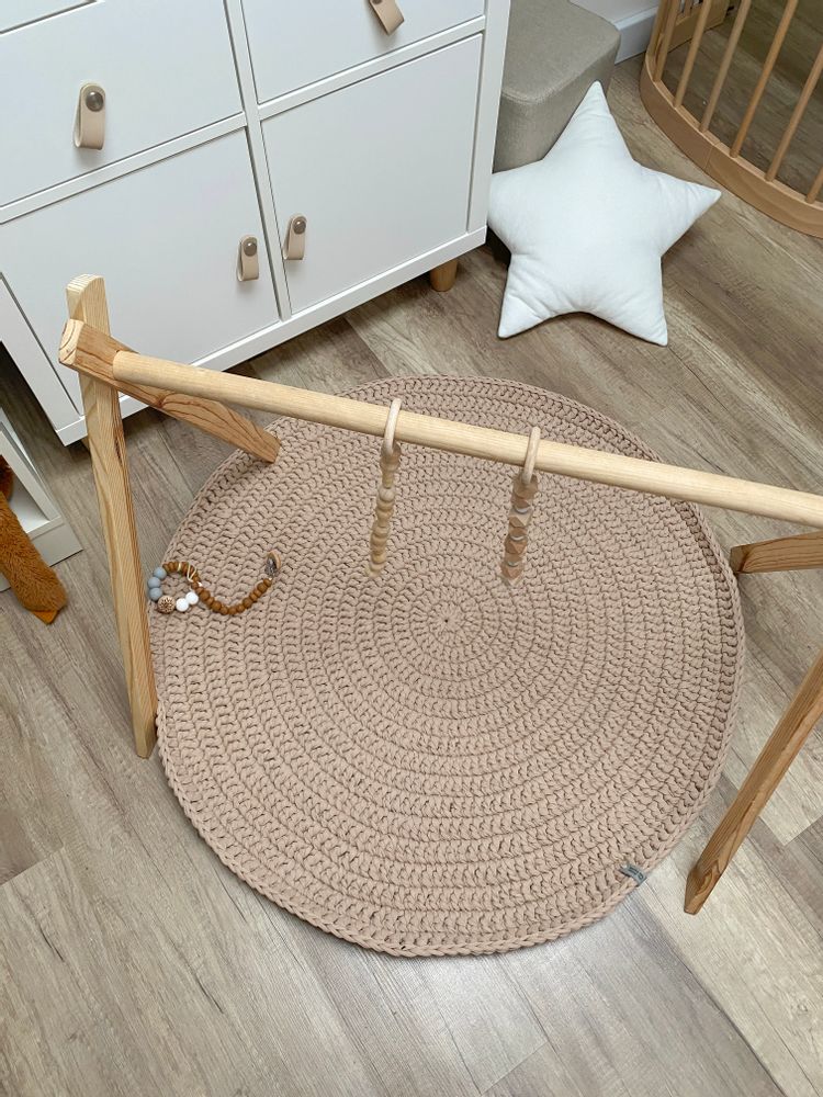 Tapis classiques - Tapis rond uni SCANDI KIDS - ANZY HOME