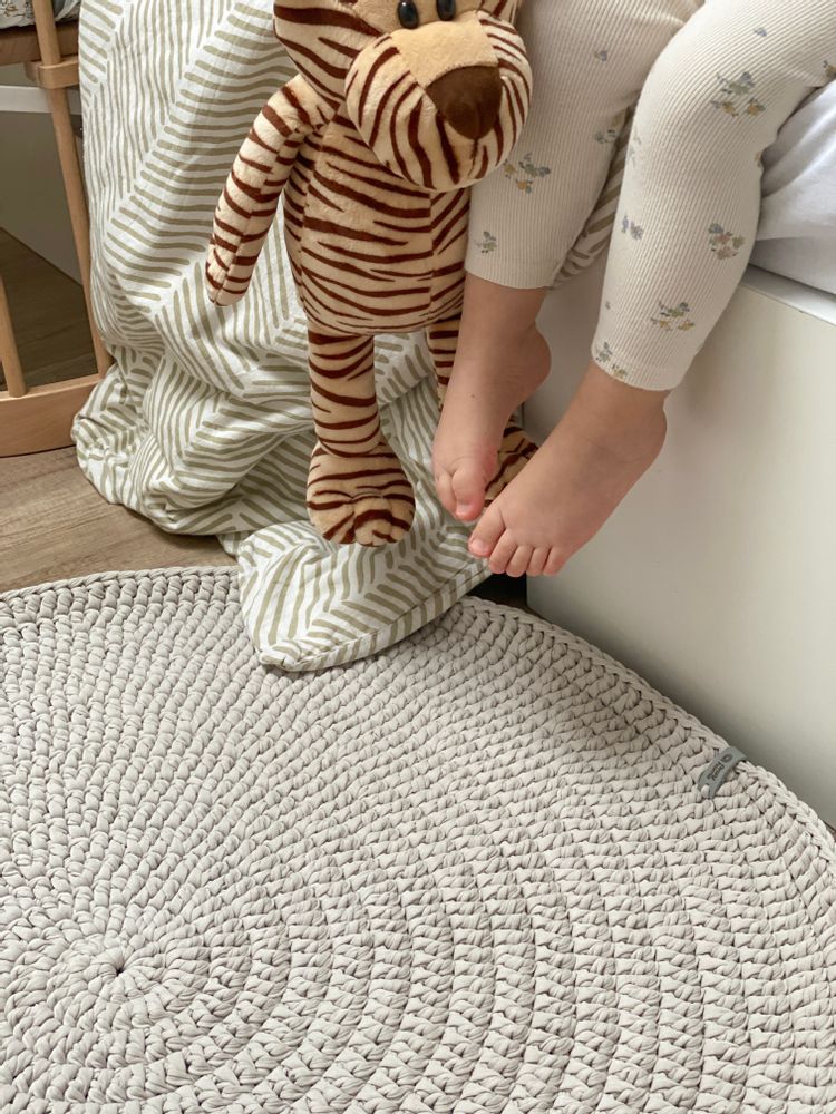 Tapis classiques - Tapis rond uni SCANDI KIDS - ANZY HOME