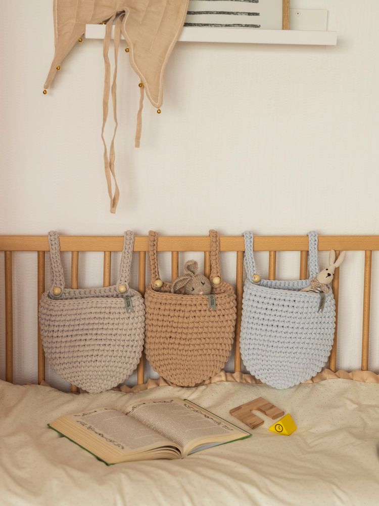 Objets de décoration - Pocket organizer for crib or chair SCANDI KIDS - ANZY HOME
