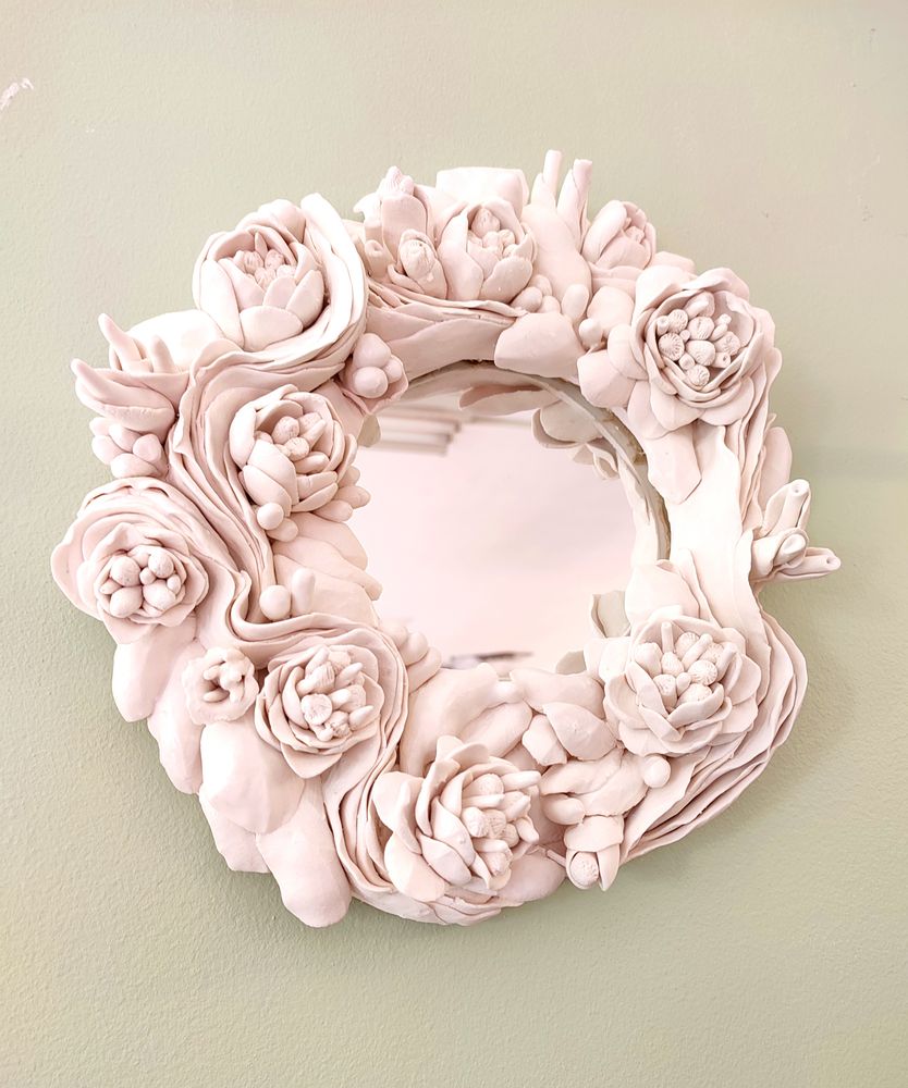 Gifts - “Eclosion” mirror - SOPHIE LULINE CÉRAMISTE