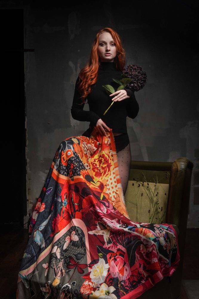 Foulards et écharpes - CHALES CACHEMIRE - FST HANDWEAR