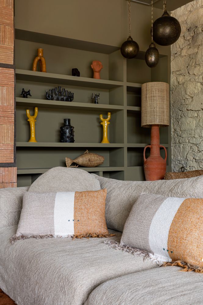 Cushions - ITALO/PIZZA cushion - BED AND PHILOSOPHY