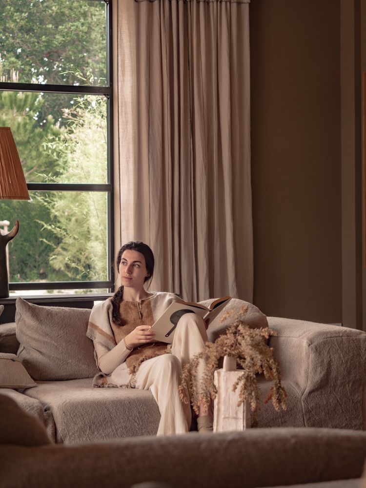 Homewear - ITOU - Poncho. - BED AND PHILOSOPHY