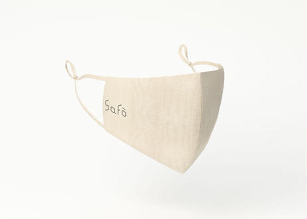 Prêt-à-porter - Masque en coton biologique - SAFO