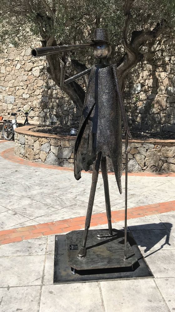 Sculptures, statuettes and miniatures - Passenger of the rain sculpture Varnished metal - RECYCLAGE DESIGN RÉANIMATEUR D'OBJETS R & D