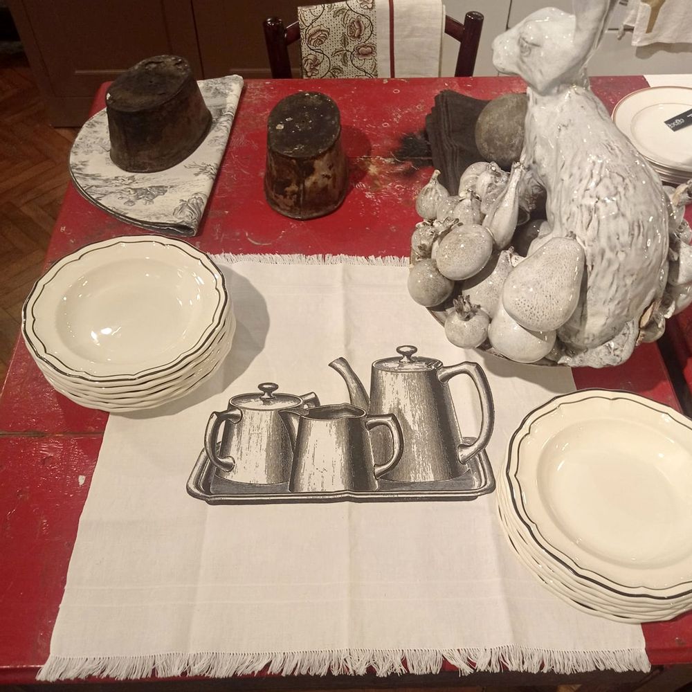 Dish towels - “IL PRANZO DI BABETTE” - THERAPI