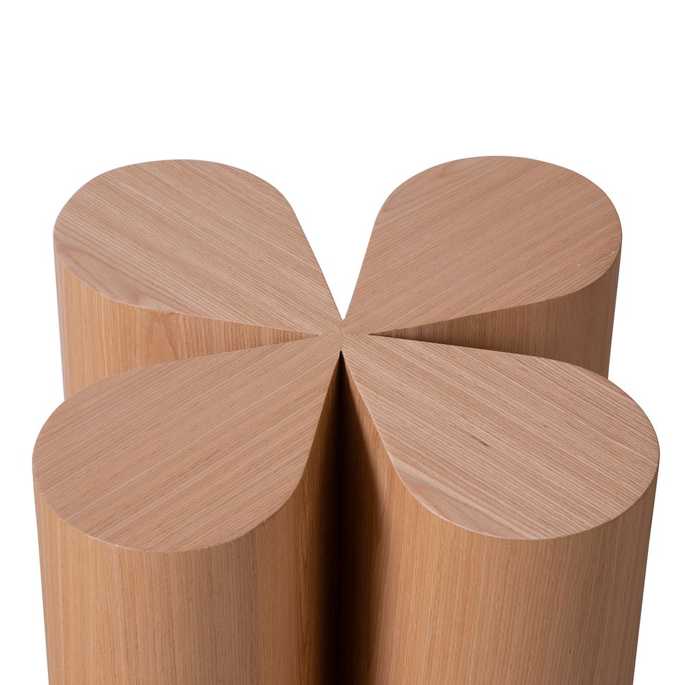 Objets design - Table d'appoint Trevo (chêne américain) - ESTÚDIO MAIS ALMA
