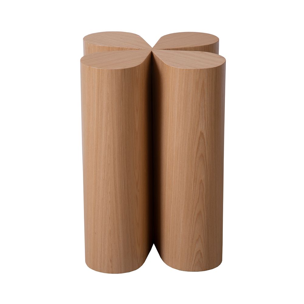 Objets design - Table d'appoint Trevo (chêne américain) - ESTÚDIO MAIS ALMA