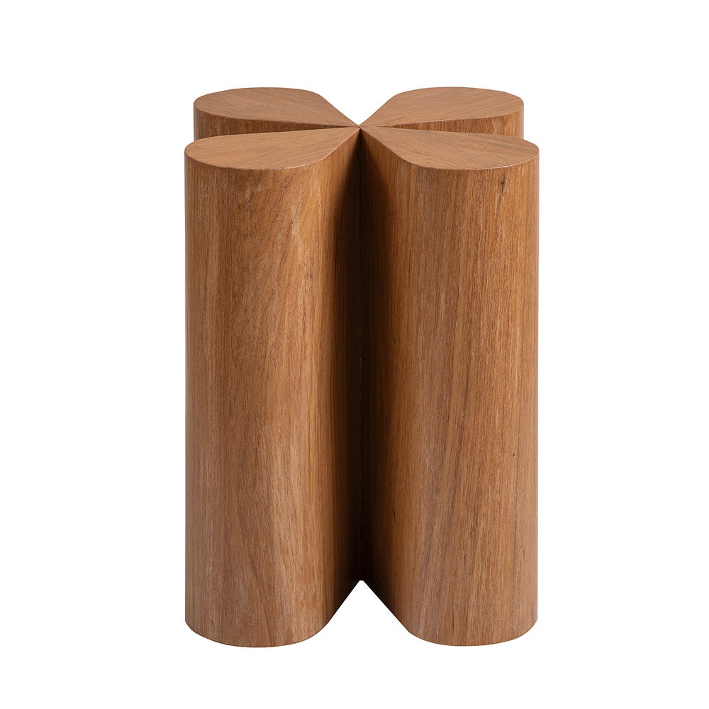 Design objects - Trevo Side Table (Freijó) - ESTÚDIO MAIS ALMA