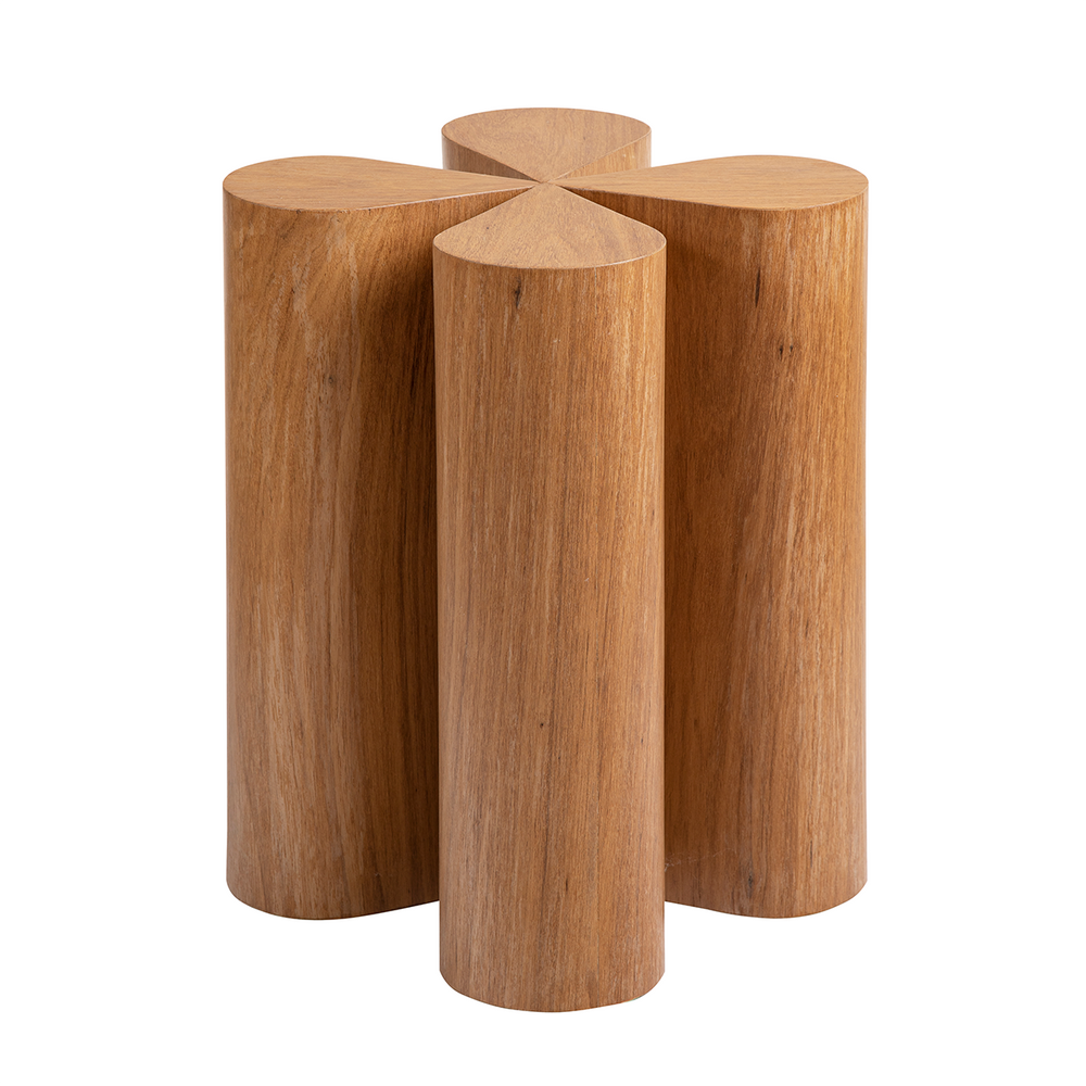 Design objects - Trevo Side Table (Freijó) - ESTÚDIO MAIS ALMA