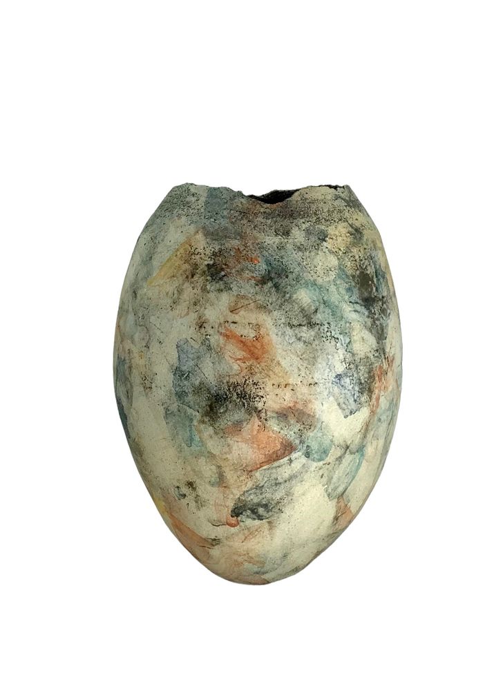 Ceramic - Pictorial Vase No. 4 - ATELIER ELSA DINERSTEIN