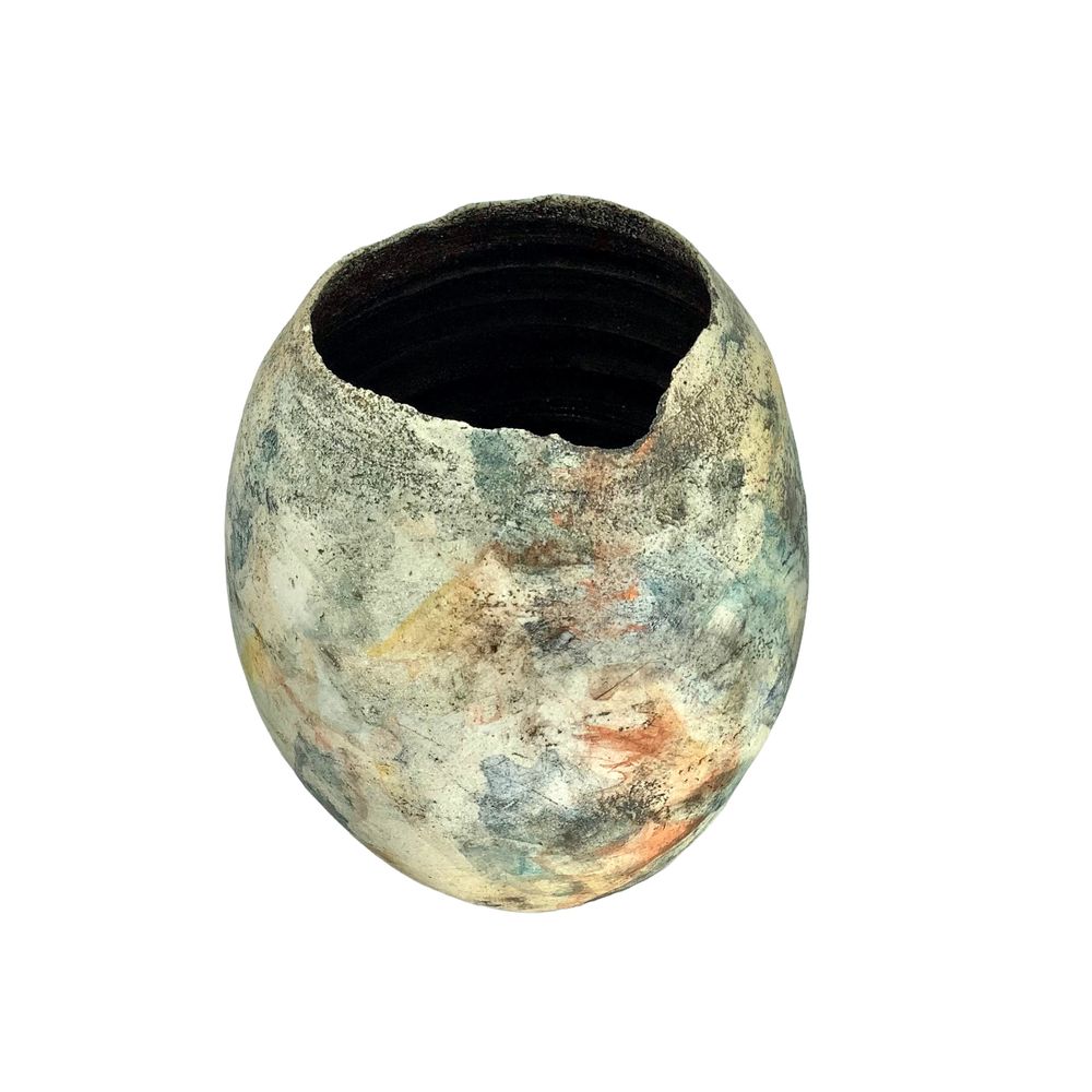 Ceramic - Pictorial Vase No. 4 - ATELIER ELSA DINERSTEIN