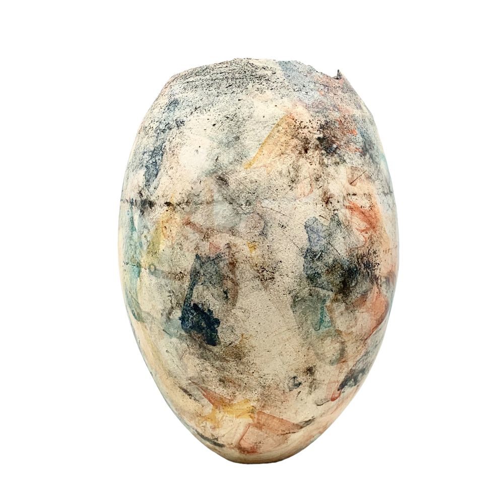 Ceramic - Pictorial Vase No. 4 - ATELIER ELSA DINERSTEIN