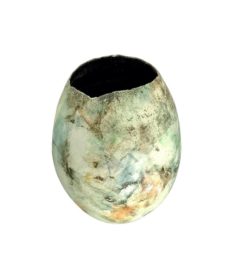 Ceramic - Decorative vase --- Pictural No. 5 - ATELIER ELSA DINERSTEIN