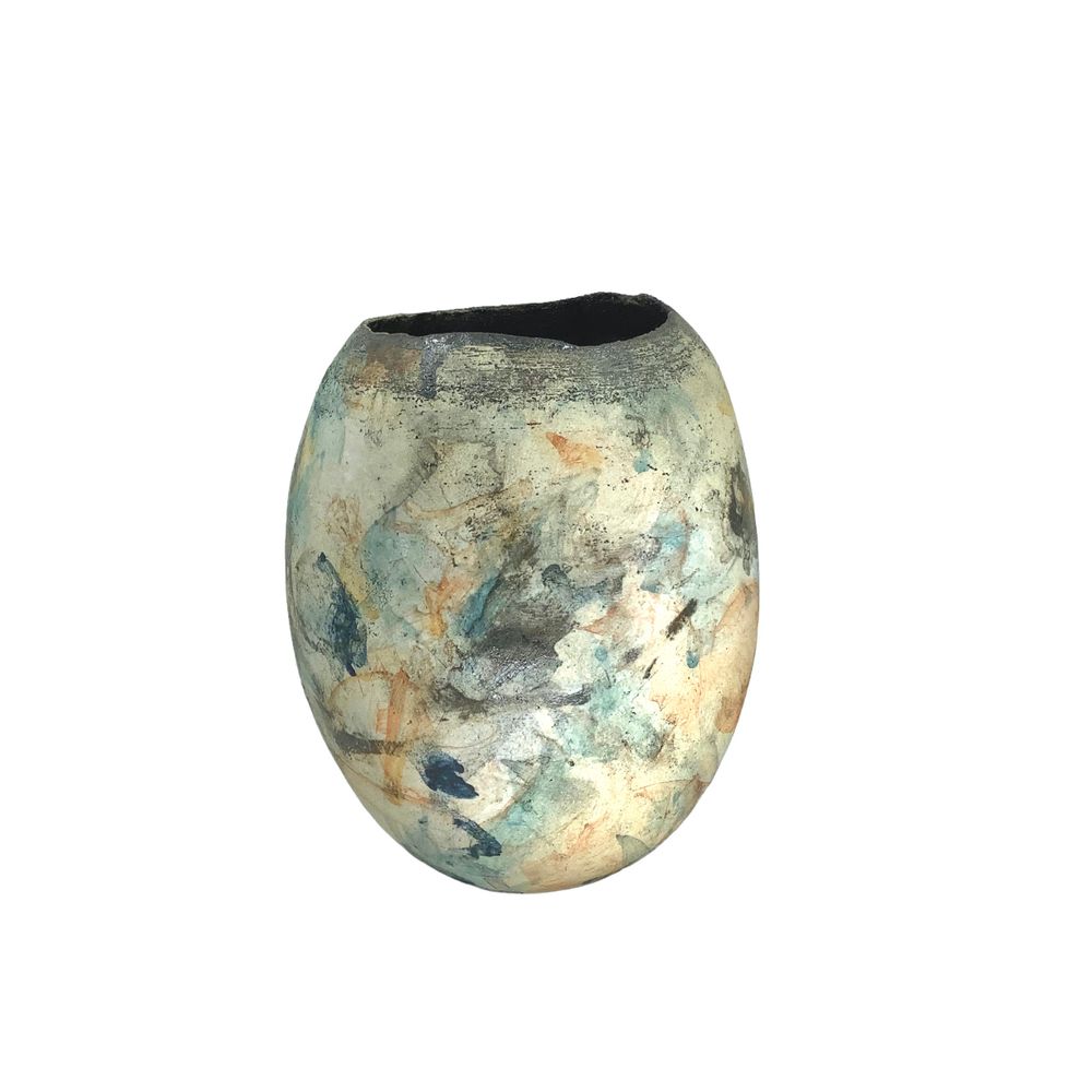 Céramique - Vase Pictural N°6 - ATELIER ELSA DINERSTEIN