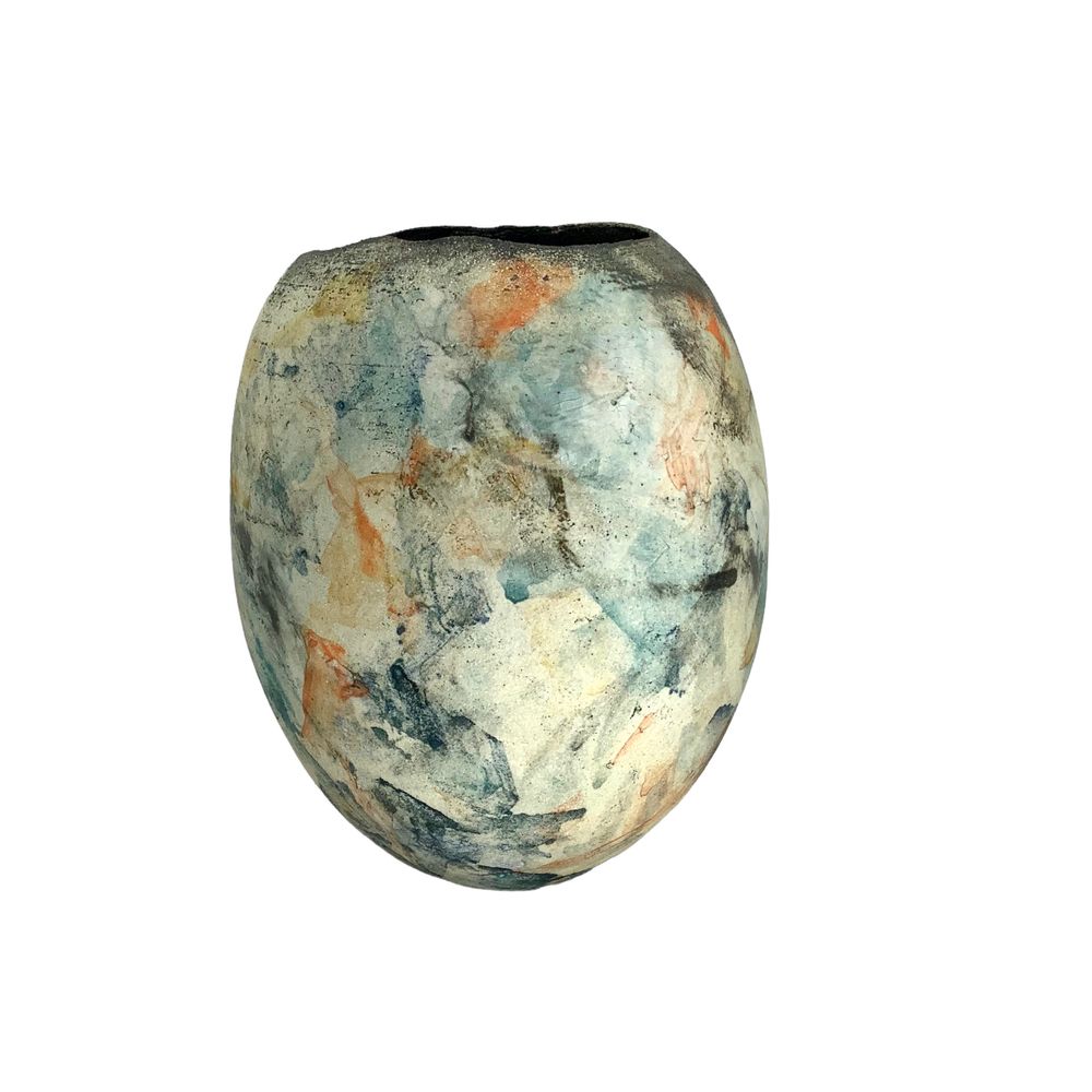 Céramique - Vase Pictural N°6 - ATELIER ELSA DINERSTEIN