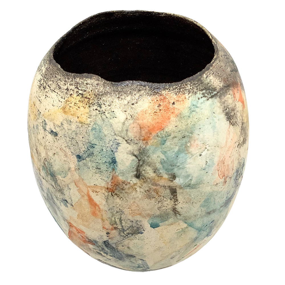 Céramique - Vase Pictural N°6 - ATELIER ELSA DINERSTEIN