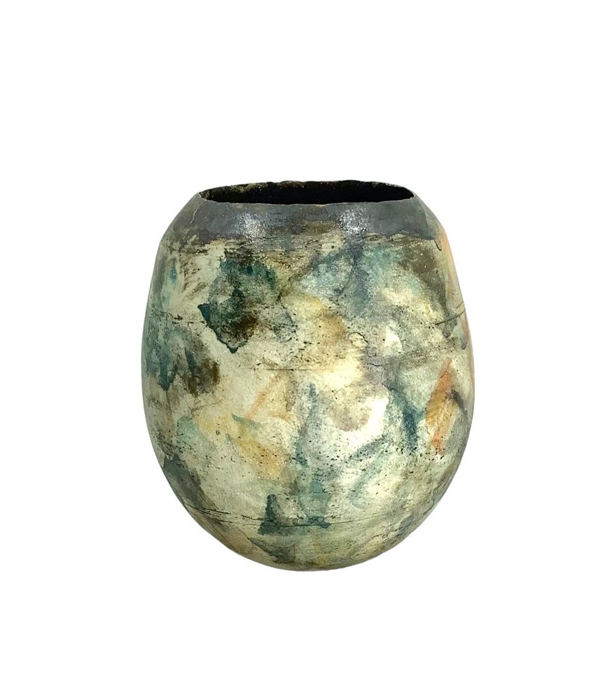 Ceramic - Pictorial stoneware vase No. 10. - ATELIER ELSA DINERSTEIN