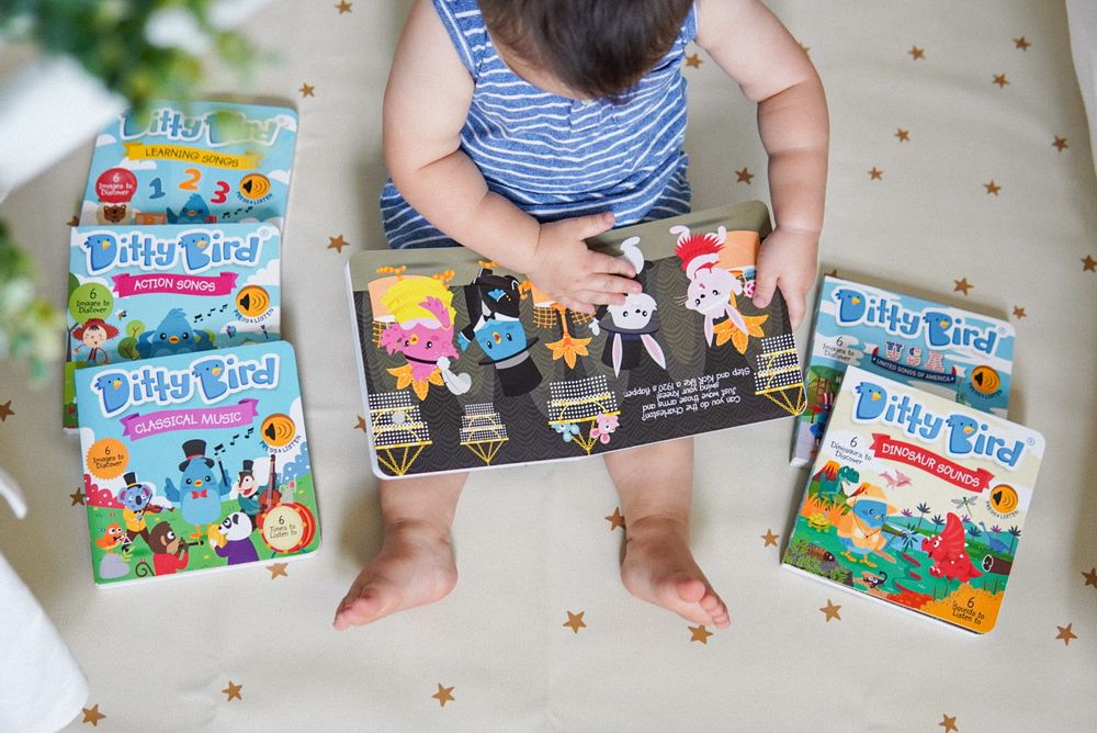 Kids accessories - Ditty Bird Music to Dance Sound book - DITTY BIRD