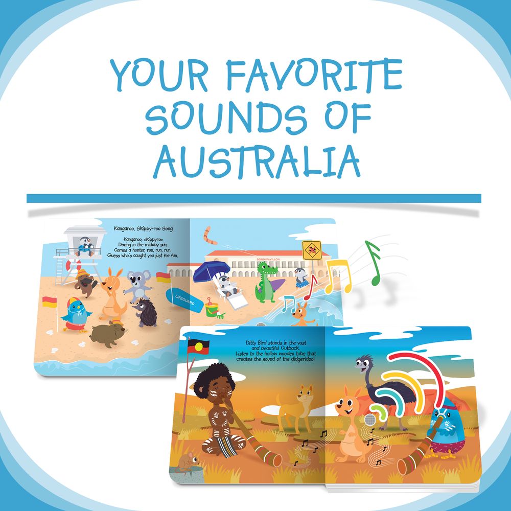 Kids accessories - Ditty Bird Sounds of Australia Sound book - DITTY BIRD