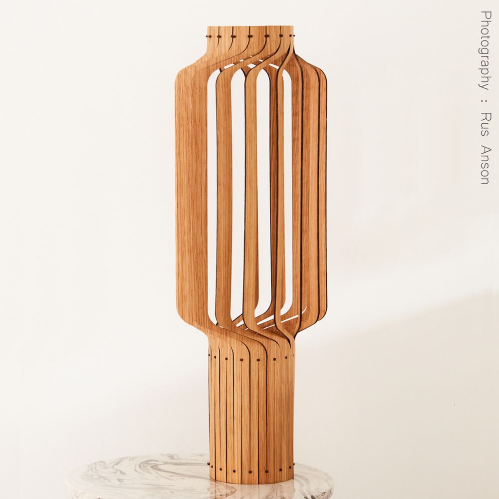 Objets de décoration - TJINKWE FRÅD III - Lampe à poser - PIATONI LIGHTING