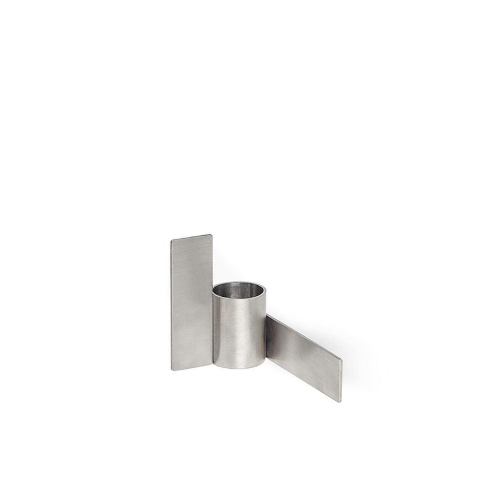 Objets design - Chandelier Icone 02, acier brossé - STENCES