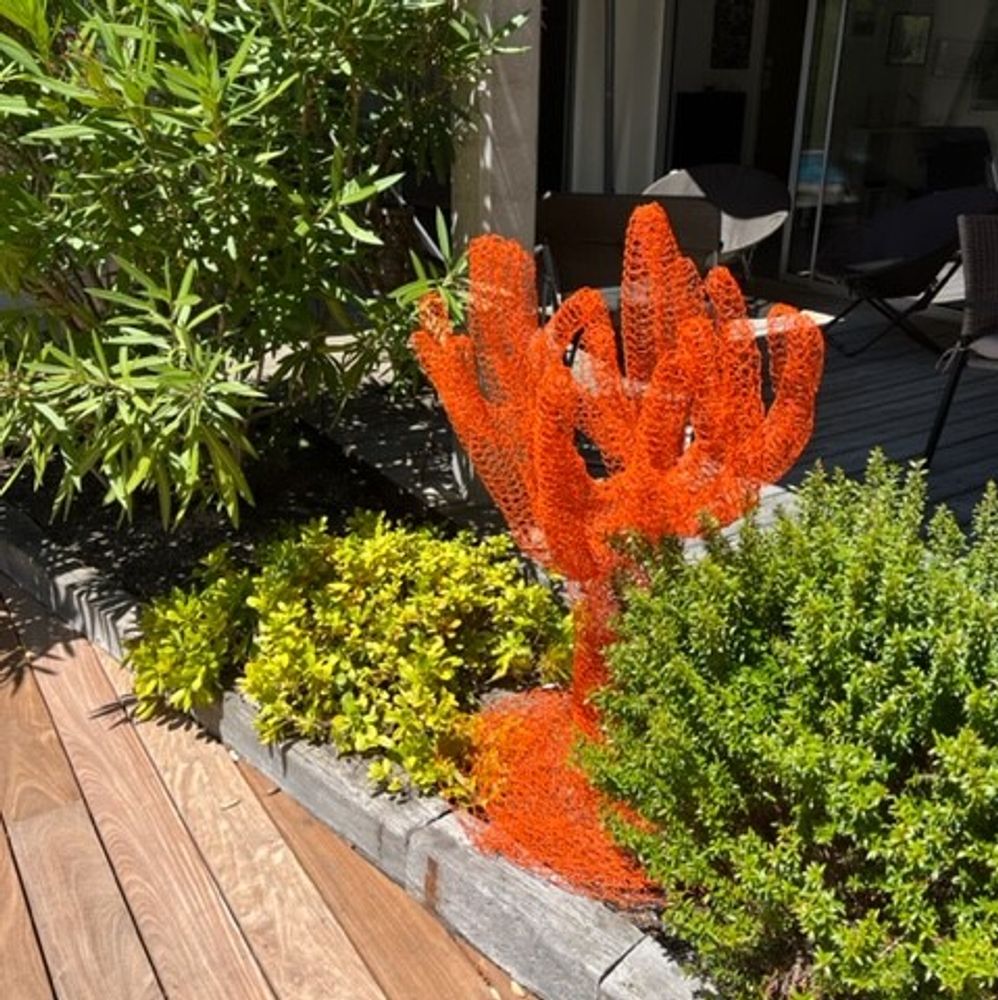 Outdoor decorative accessories - Aquatic inspiration - Corals - ODILE MOULIN SCULPTURES