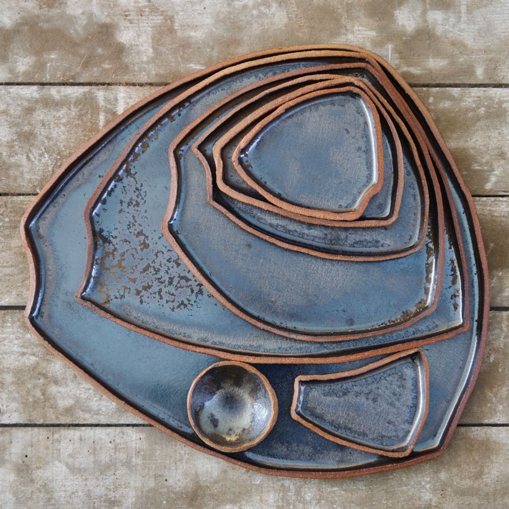 Assiettes au quotidien - PUZZLE n°4 - ANNE KRIEG, CERAMISTE