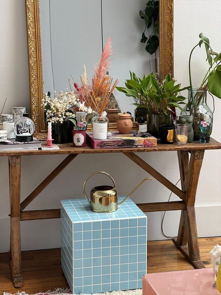 Decorative objects - The cube side table. - STUDIO GAÏA
