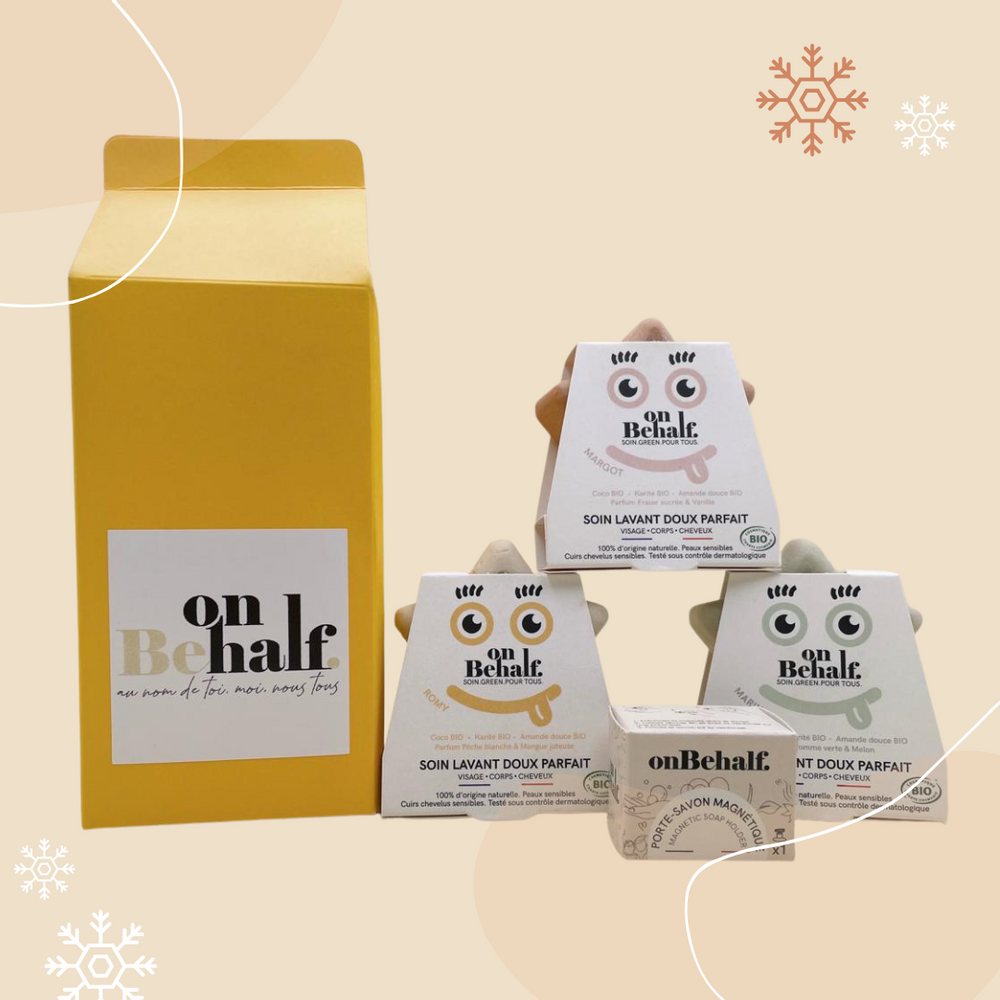 Bain pour enfant - EDITION LIMITÉE - PETIT DEJ - 100% NATUREL, CERTIFIÉ BIO - ON BEHALF