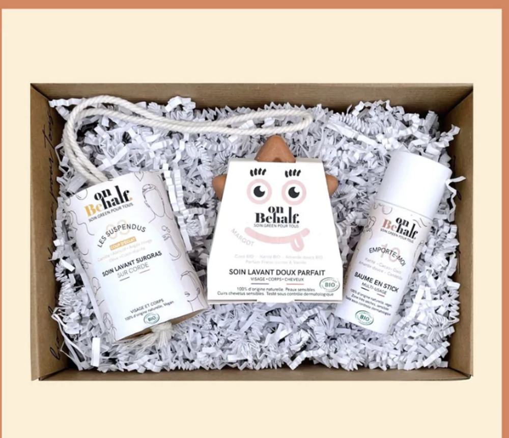 Bain pour enfant - LE COFFRET TRIBU l Savons pour enfants l Bio, 100% naturel. - ON BEHALF