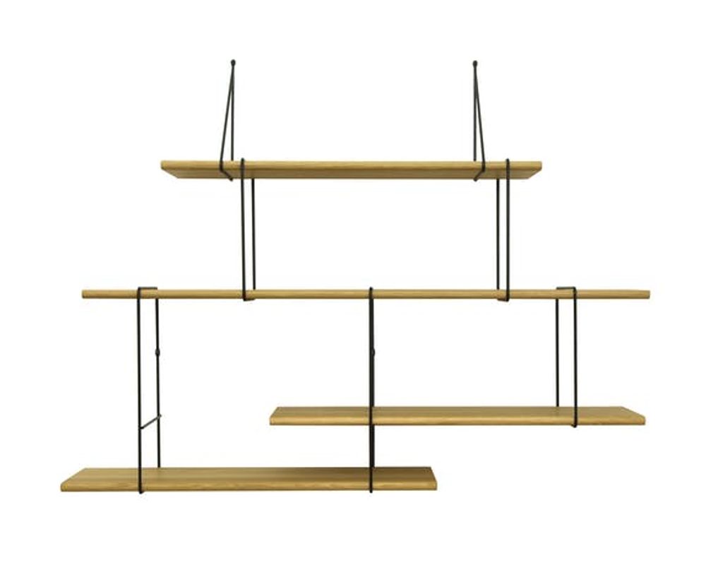 Office desks - LINK Set of 2 wall shelf - MAKERS.STORE BY DESIGNERBOX