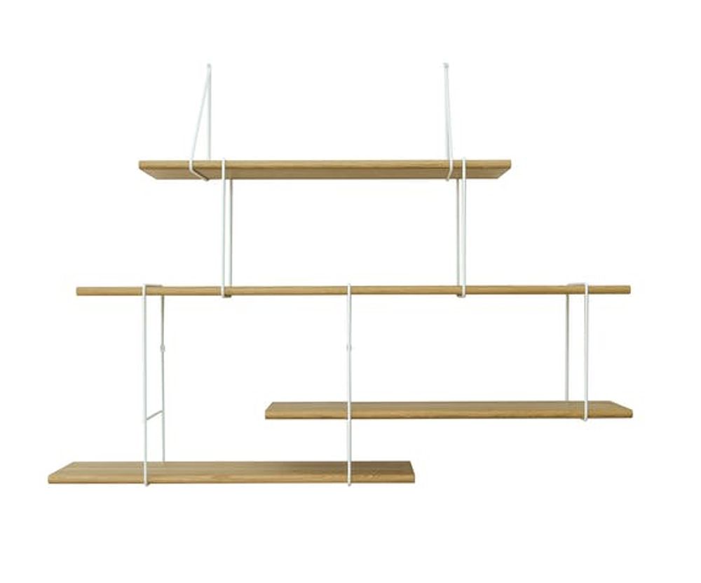 Office desks - LINK Set of 2 wall shelf - MAKERS.STORE BY DESIGNERBOX