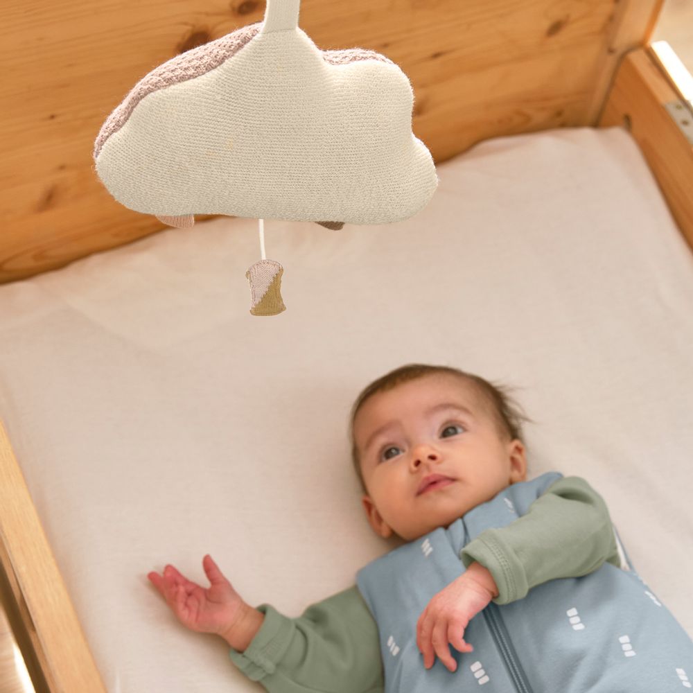 Chambres d'enfants - LÄSSIG Musical tricoté Étoile/Nuage/Lune - LASSIG GMBH
