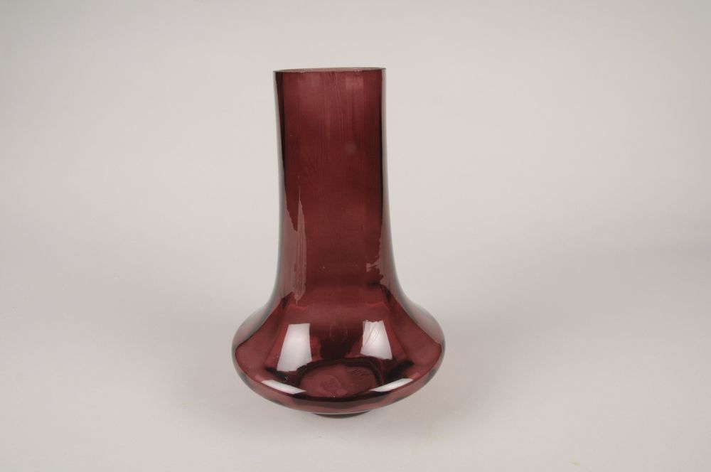 Floral decoration - Purple glass vase - LE COMPTOIR.COM
