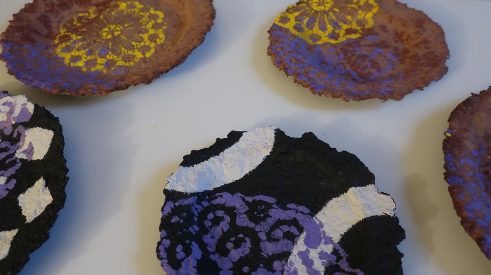 Autres décorations murales - ASSIETTE MURALE WASI - ATELIER STUGA