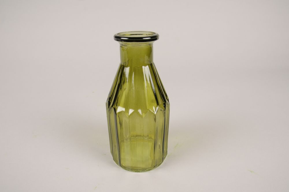 Vases - Green glass bottle vase - LE COMPTOIR.COM