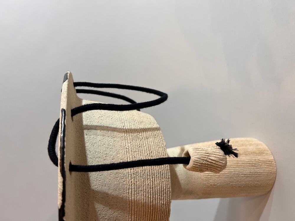 Céramique - Coupe à pied à cordages - LISA MAÏOFISS