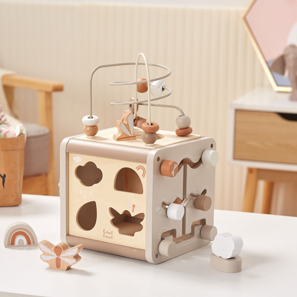 Toys - Label Label Activity Cube Nougat - MEKKGROUP