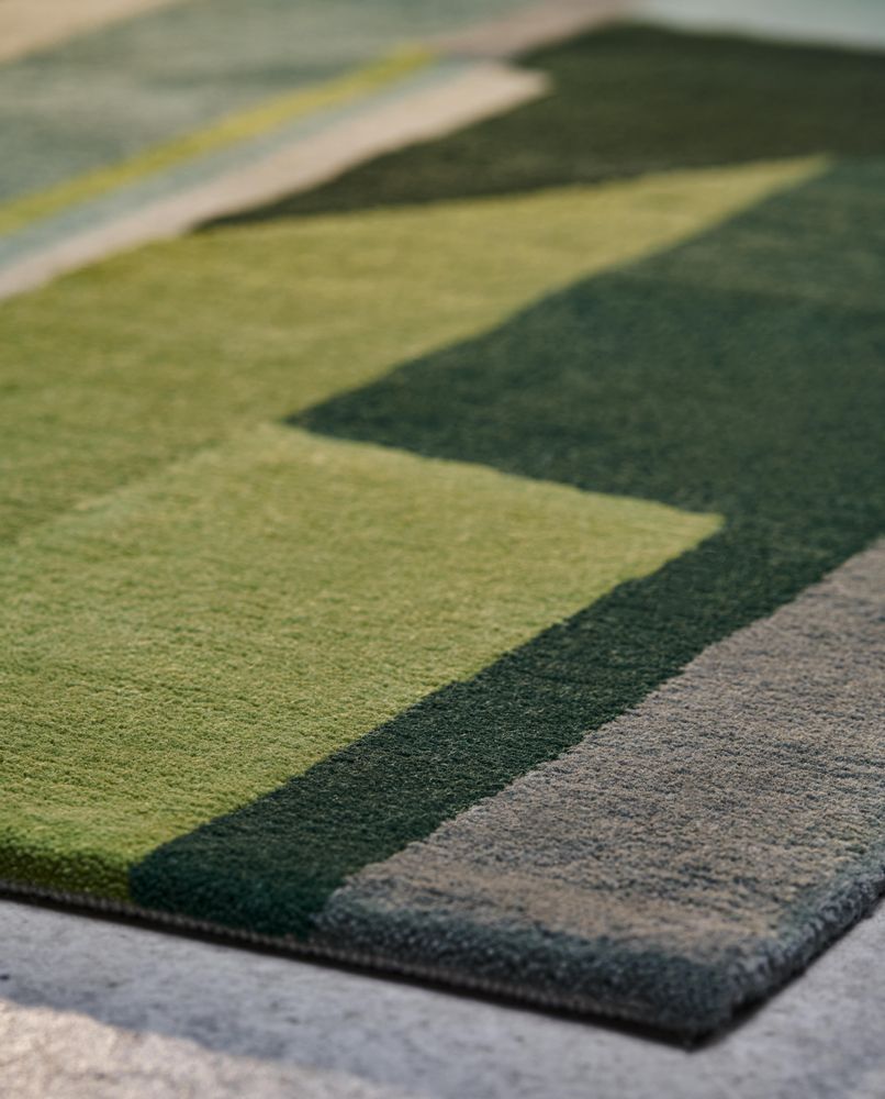 Contemporary carpets - GLASS Rug - TOULEMONDE BOCHART