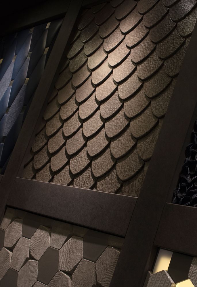 Wall panels - Fishscale Surface - PINTARK