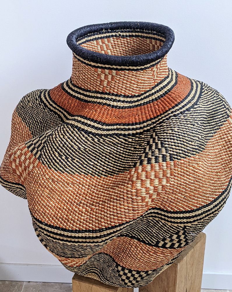 Objets de décoration - Panier Wavy Malsa - MALKIA HOME