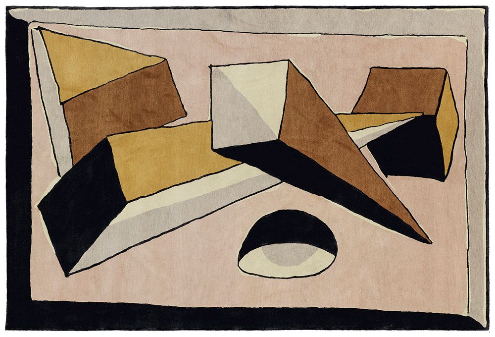 Contemporary carpets - CHATEAU DE SABLE Rug - TOULEMONDE BOCHART