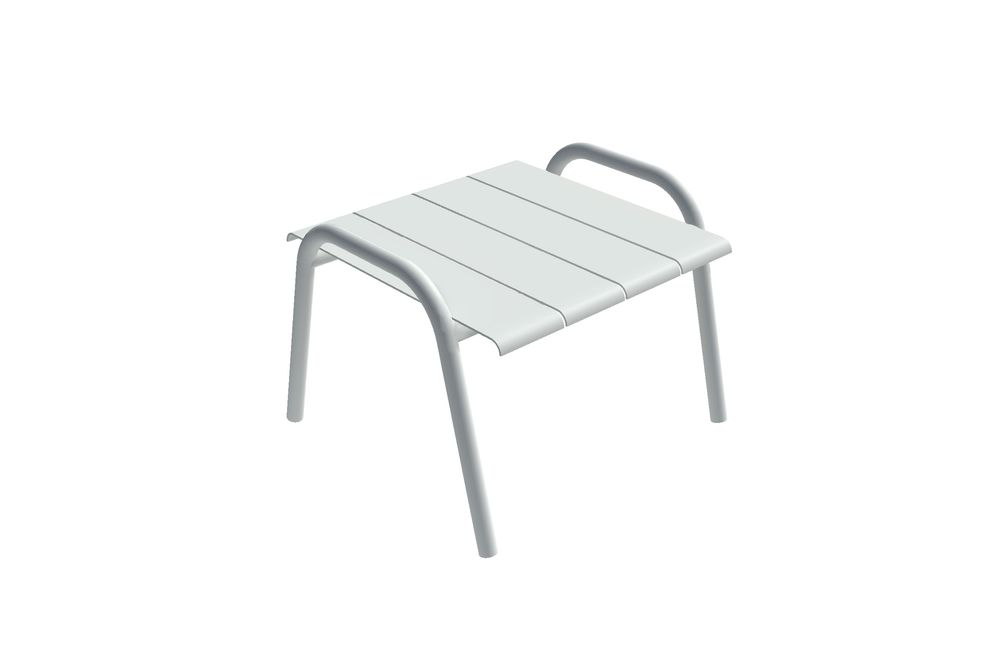 Repose-pieds - Tablette empilable aluminium - EZEÏS