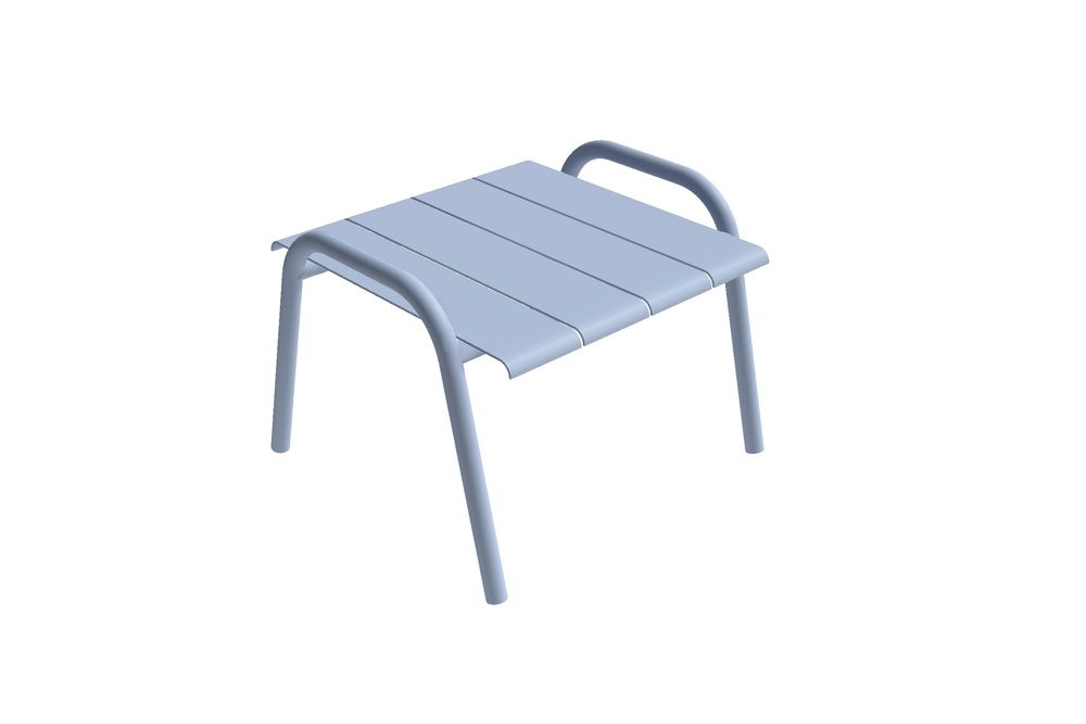 Repose-pieds - Tablette empilable aluminium - EZEÏS