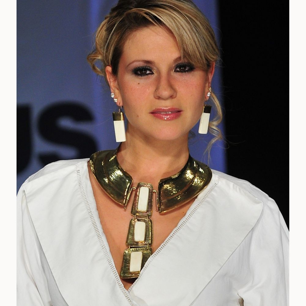 Jewelry - Necklace Bronze Three elements - SZENDY STEPHANE