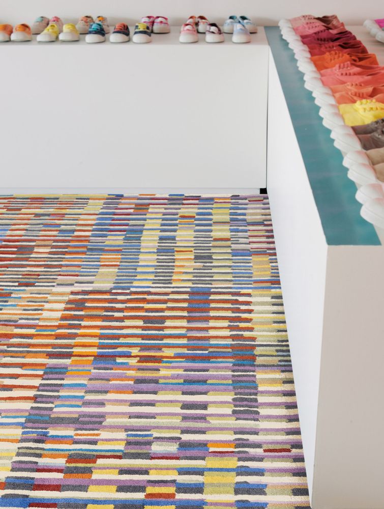 Contemporary carpets - CINETIC Rug - TOULEMONDE BOCHART