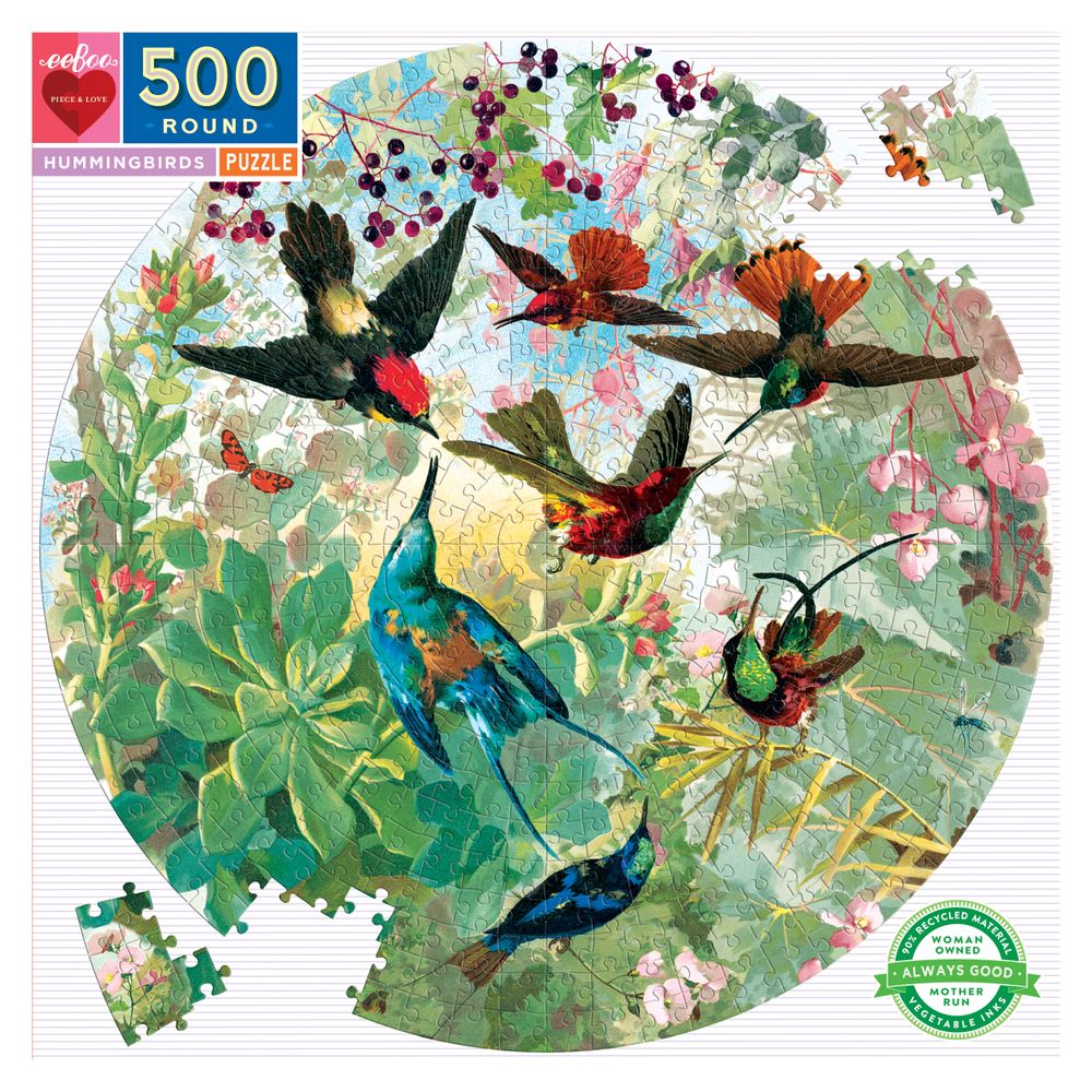 Children's games - Round puzzles 500 pieces - WILSON JEUX